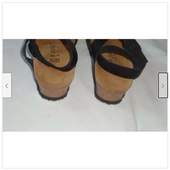 PAPILLIO BIRKENSTOCK Lola Ankle Wrap Wedge Sandal - Picture 10 of 12